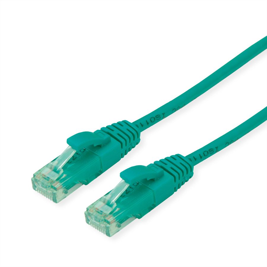 ROLINE RM Patchkabel Cat.6A UTP, grün, 10 m