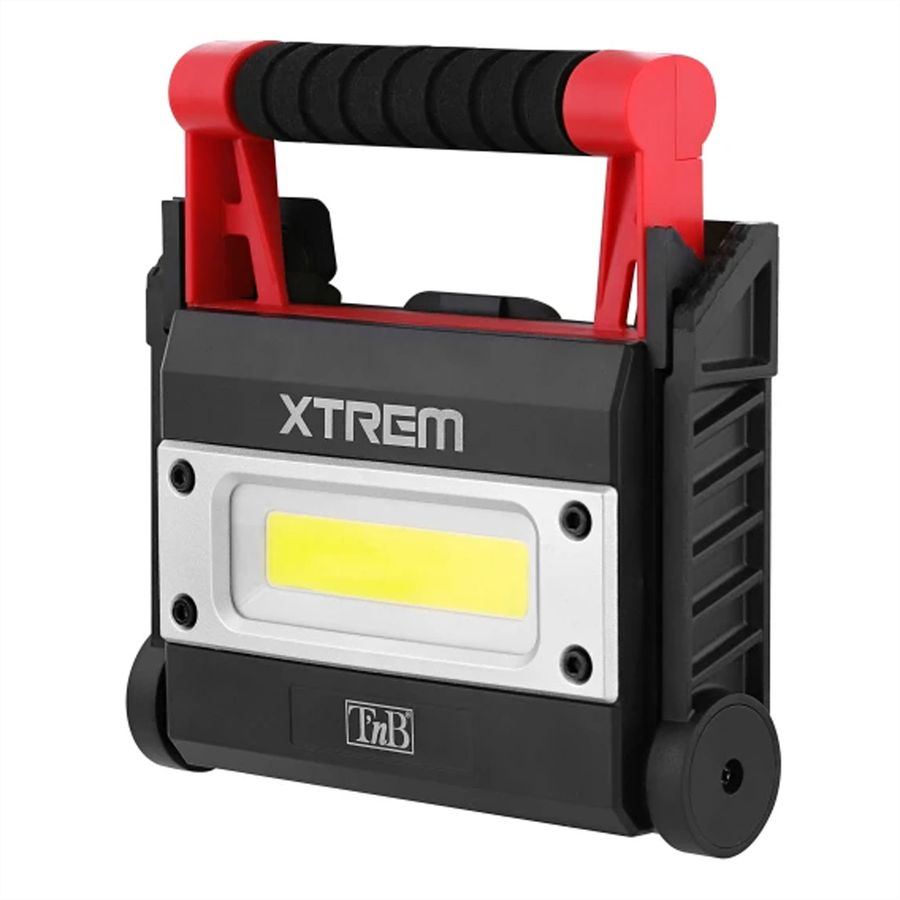 T'nB Xtremework Scheinwerfer 1000 Lumen 4 Modis, 12W, eingebaute Powerbank