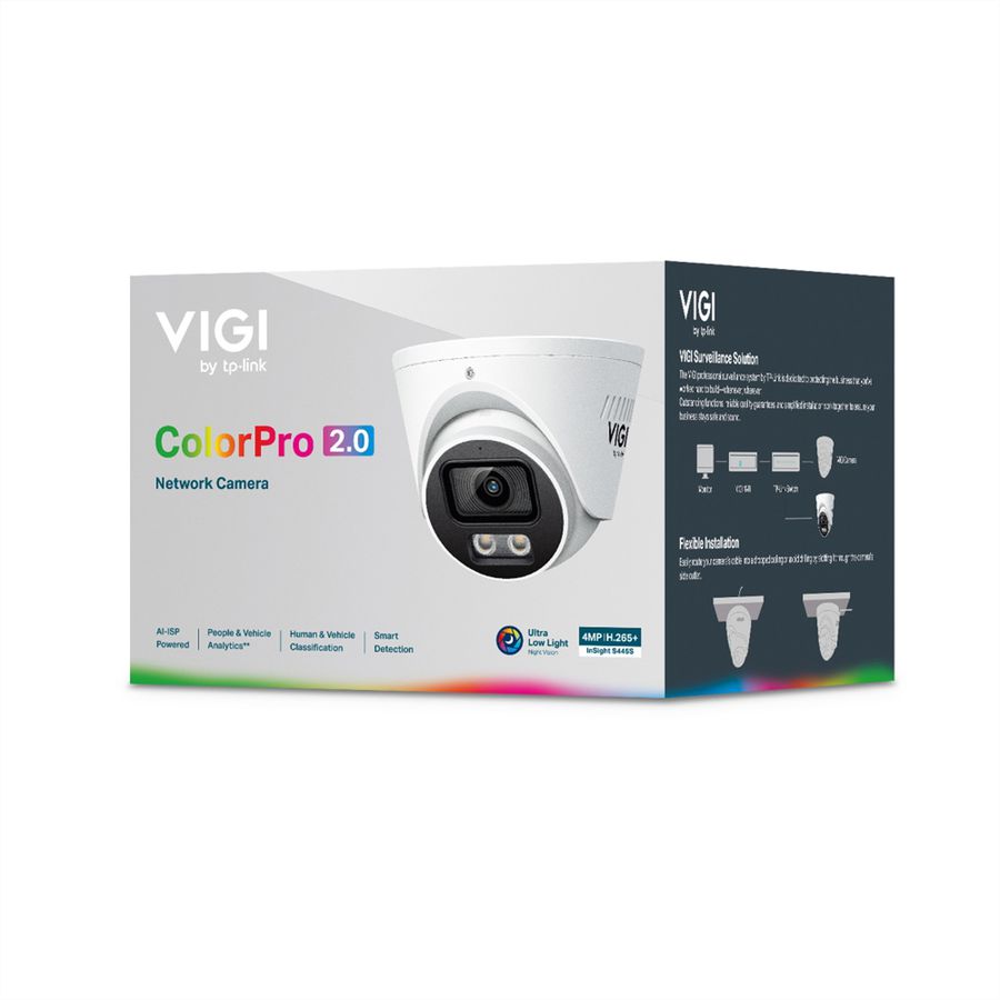 TP-Link VIGI S445S(2.8mm) Camera Turret 4 MP, 112.5°, IR-LED 30m