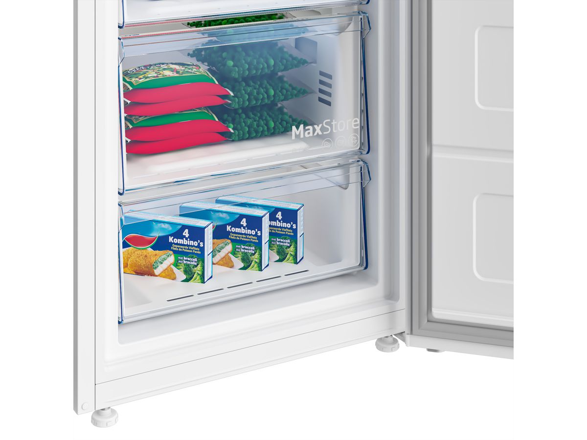 Beko Gefrierschrank GF220, Nofrost, 220l, 151,5cm, weiss