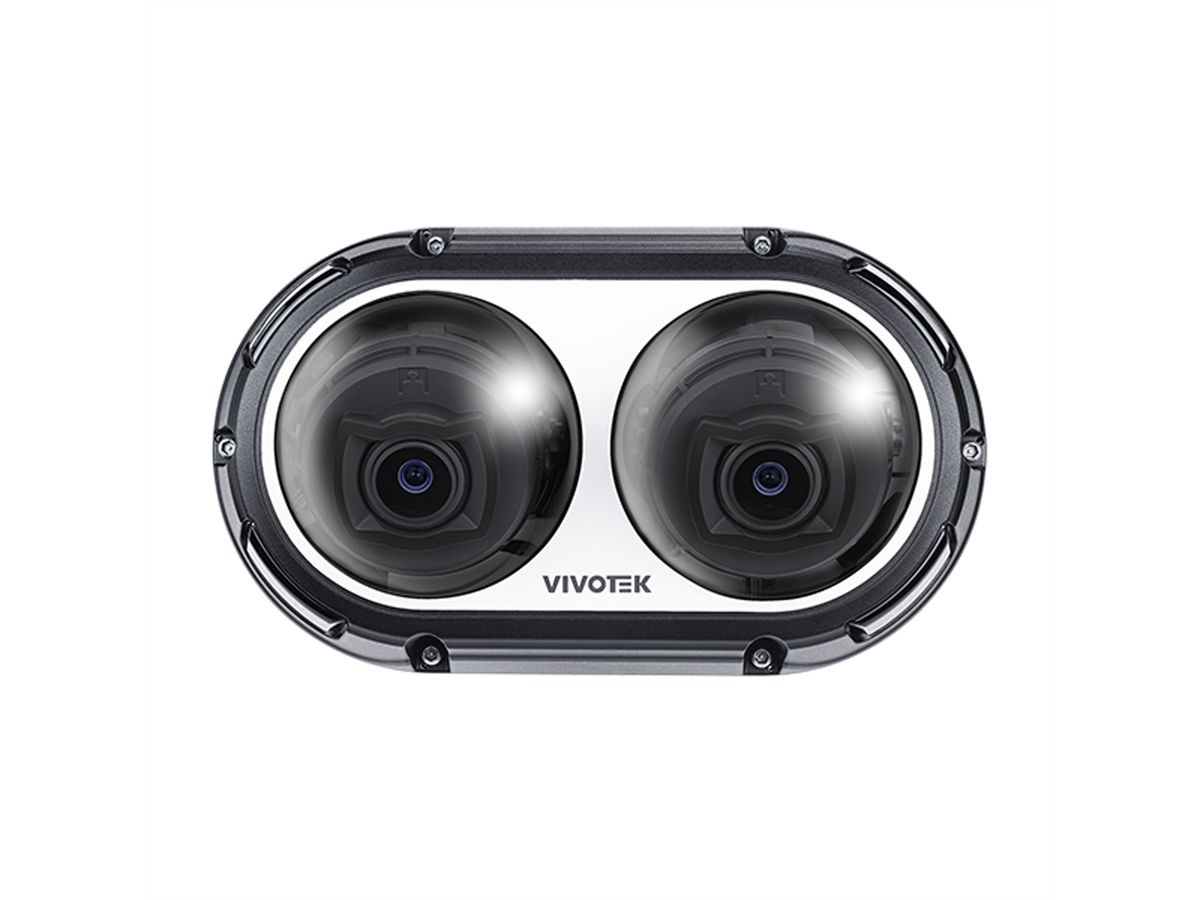 Vivotek MA9311-EHTV Vandal-Multisensor Kamera 2x 5 MP, 30-96°, IR-LED 20m