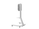 Hagor support mural ST SA Flip II 55, système de support mobile pour Samsung WM55H et WM55R, blanc
