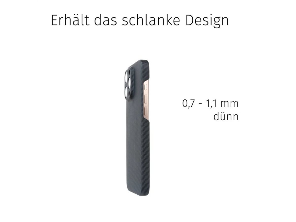 Filono Aramid Case iPhone 14 Pro, MagSafe kompatibel