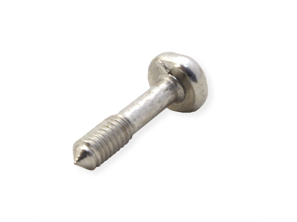 SCHROFF Halsschraube mit Kreuzschlitz/Schlitz - HALSSCHR.M.KR.M2,5 NI. 100ST