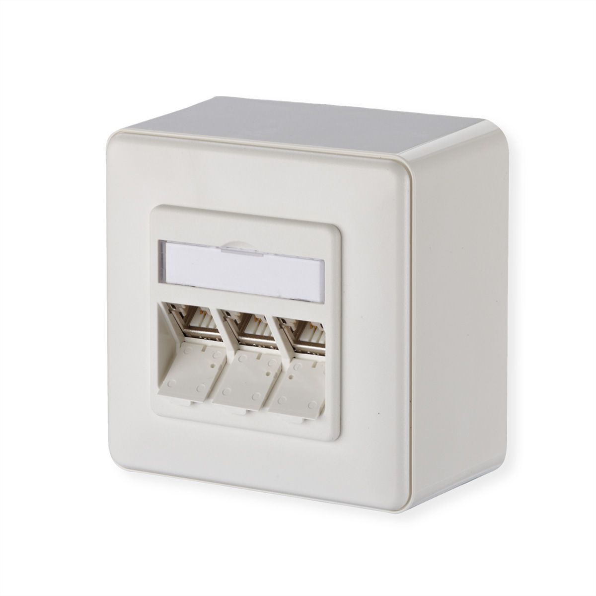 METZ CONNECT C6Amodul 3 Port 270°M AP reinweiß