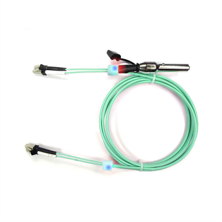 EasyLan Câble FO duplex 50/125µm OM3, LC/LC, turquoise, 3 m