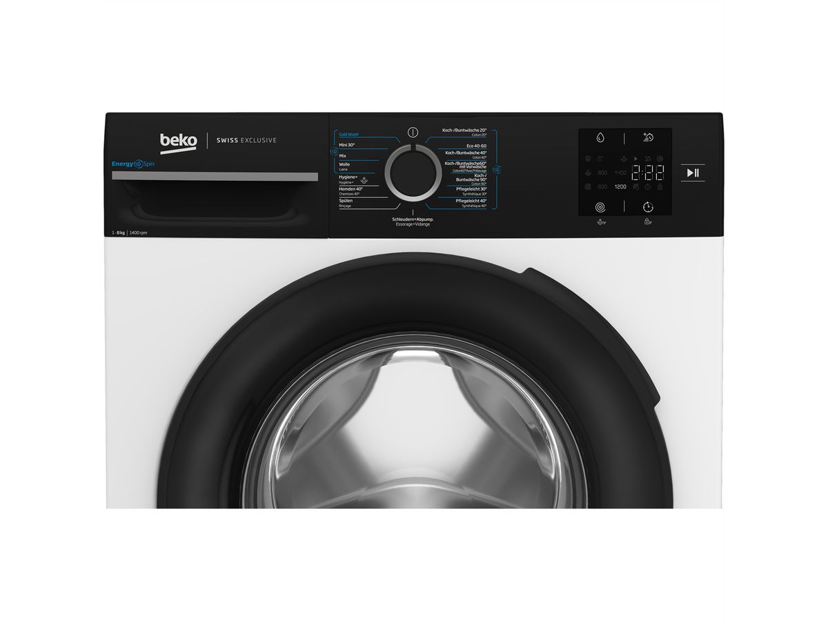 **Retoure**Beko Waschmaschine WM218, 8kg, A, weiss