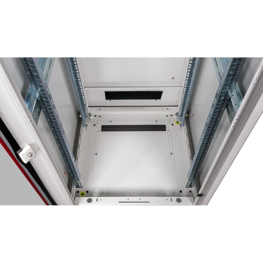 ROLINE 19" Baie réseau Pro 36U, 600x600 LxP Porte verre gris
