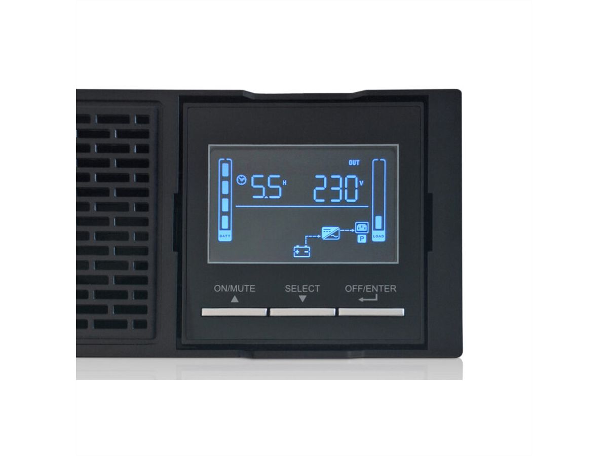 ROLINE ProSecure III 3000 RM2UH, noir, noir