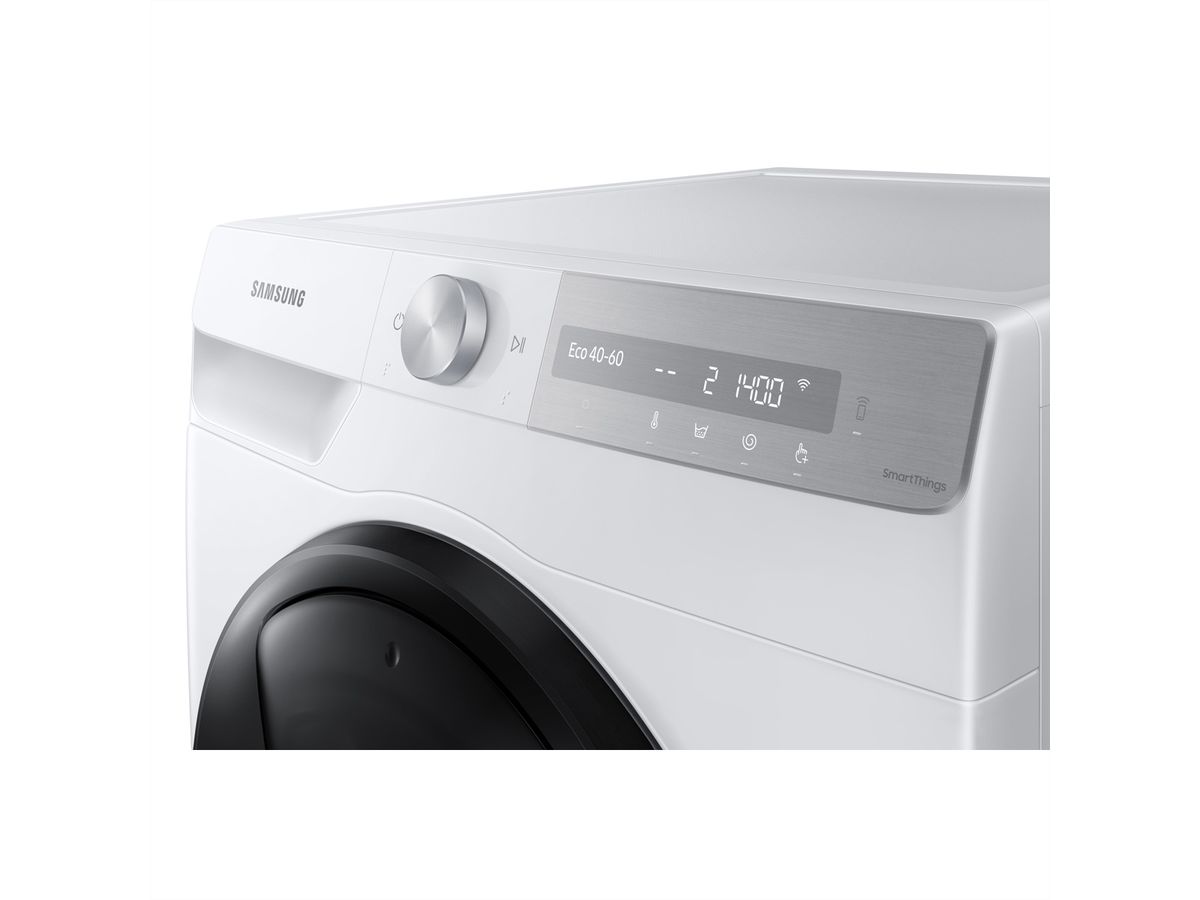 Samsung Waschtrockner WD7500, 8kg + 5kg, WD80T754ABH/S5, Tint Door (Black Deco)
