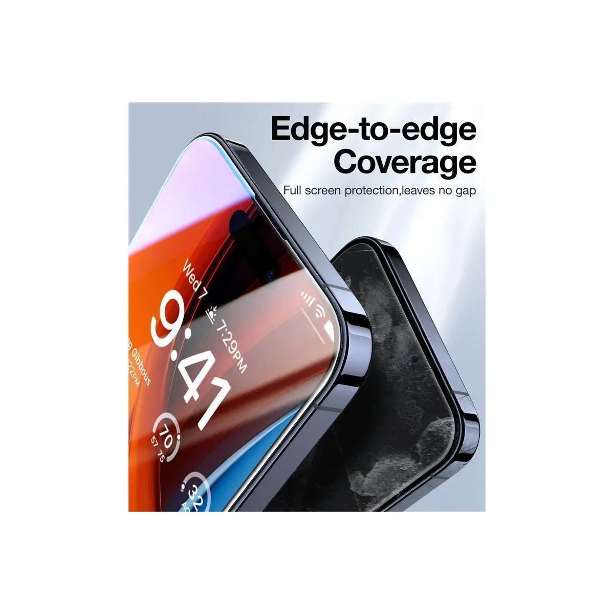 Torras Install Master protection d'écran, iPhone 15 Pro Max, transparent
