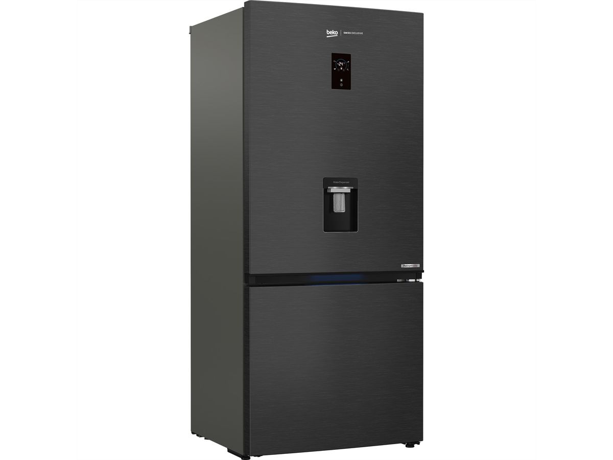 Beko Kühl-Gefrierkombination KG730, 615l, E , Dark Inox