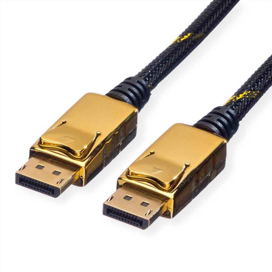 ROLINE GOLD DisplayPort Kabel, DP ST - ST, 2 m
