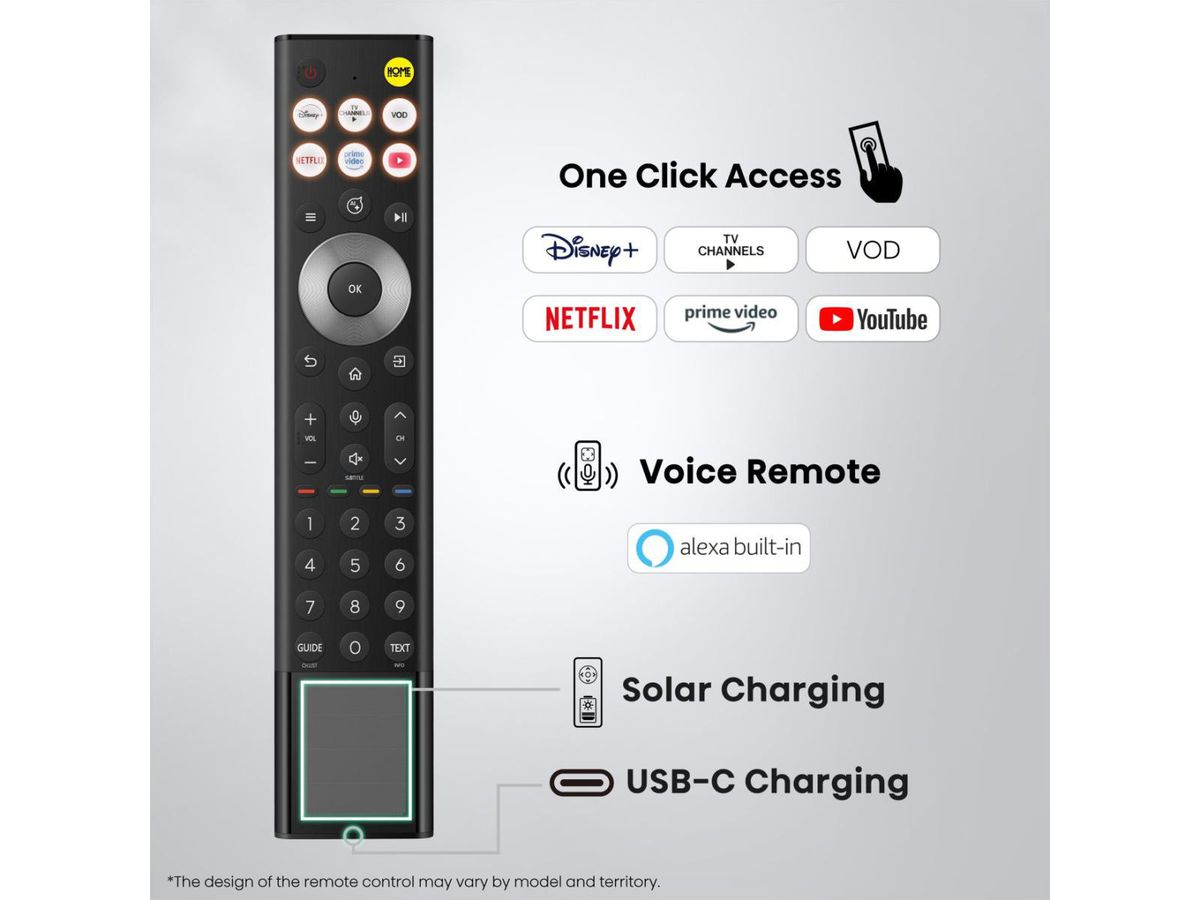 Hisense TV 65UR8DS 65", RGB Mini LED 4K, 180Hz, 3500 Nits