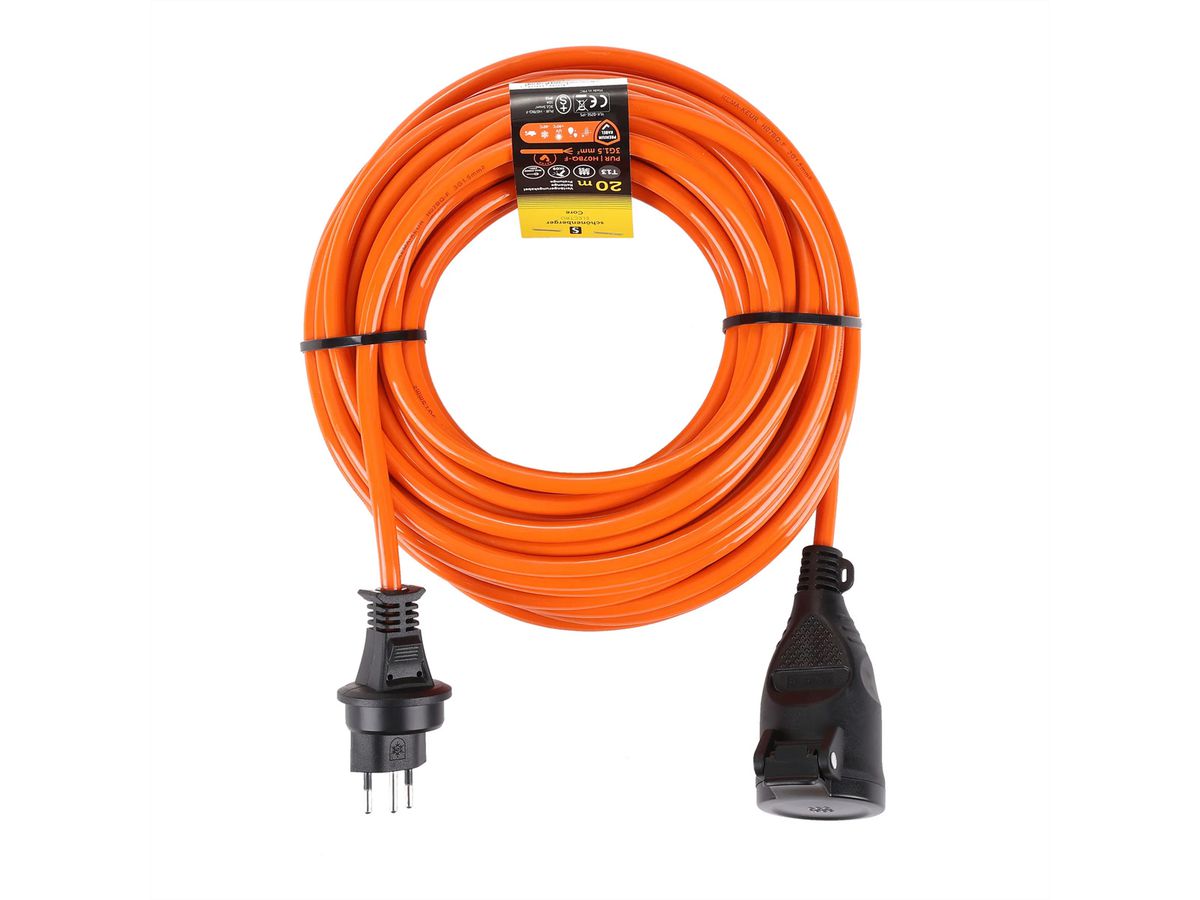 Verlängerungskabel T13 IP55 , 20 m EPR-PUR H07BQ-F 3G1,5 mm2