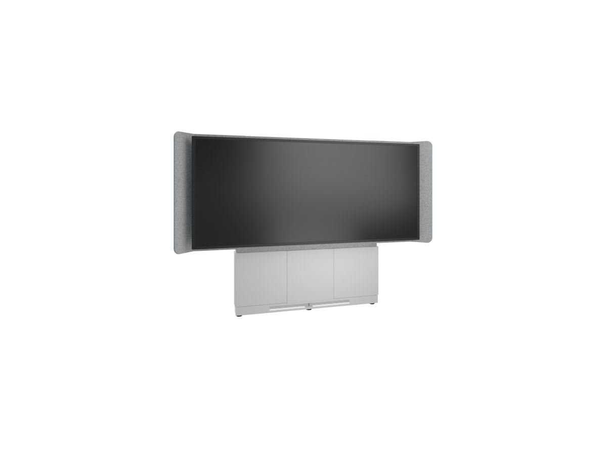 Middle Atlantic Products FM-DS-6675FW-LD8W support pour téléviseur 2,67 m (105") Gris, Argent, Blanc