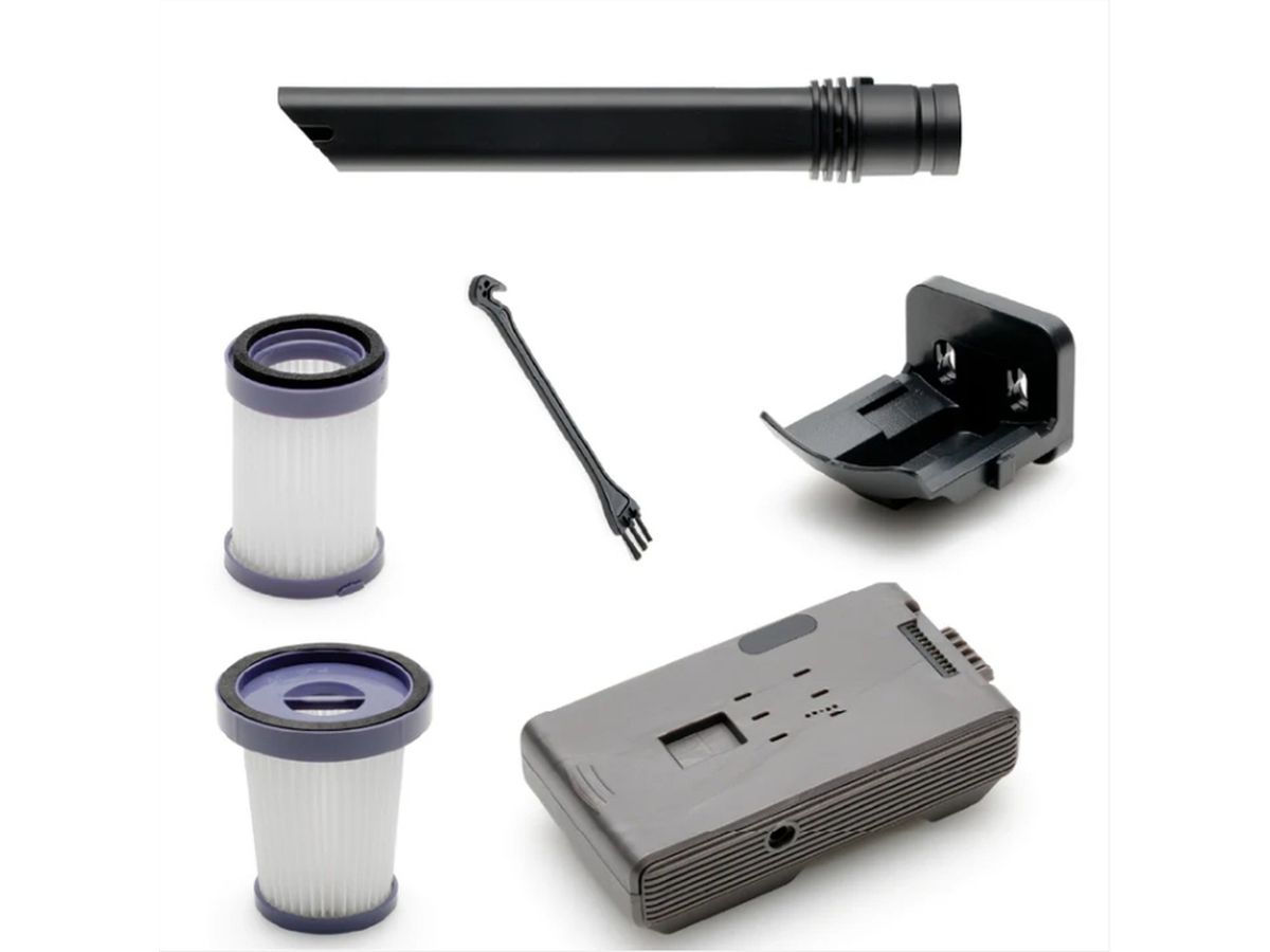 Solis Flexi Vac Cleaner 350, Akku-Staubsauger, 350 W, Li-Ion, , grau/violett