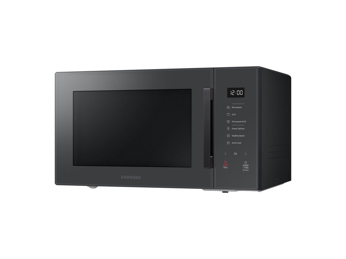 Micro-ondes Samsung avec grill, Bespoke, Clean Charcoal, 30l, MG30T5068UC -  SECOMP AG