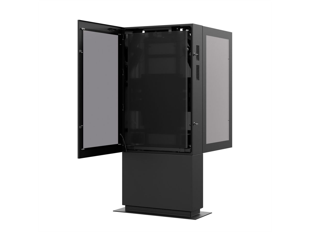 Hagor Outdoorstele SOPK 55" Portrait, schwarz