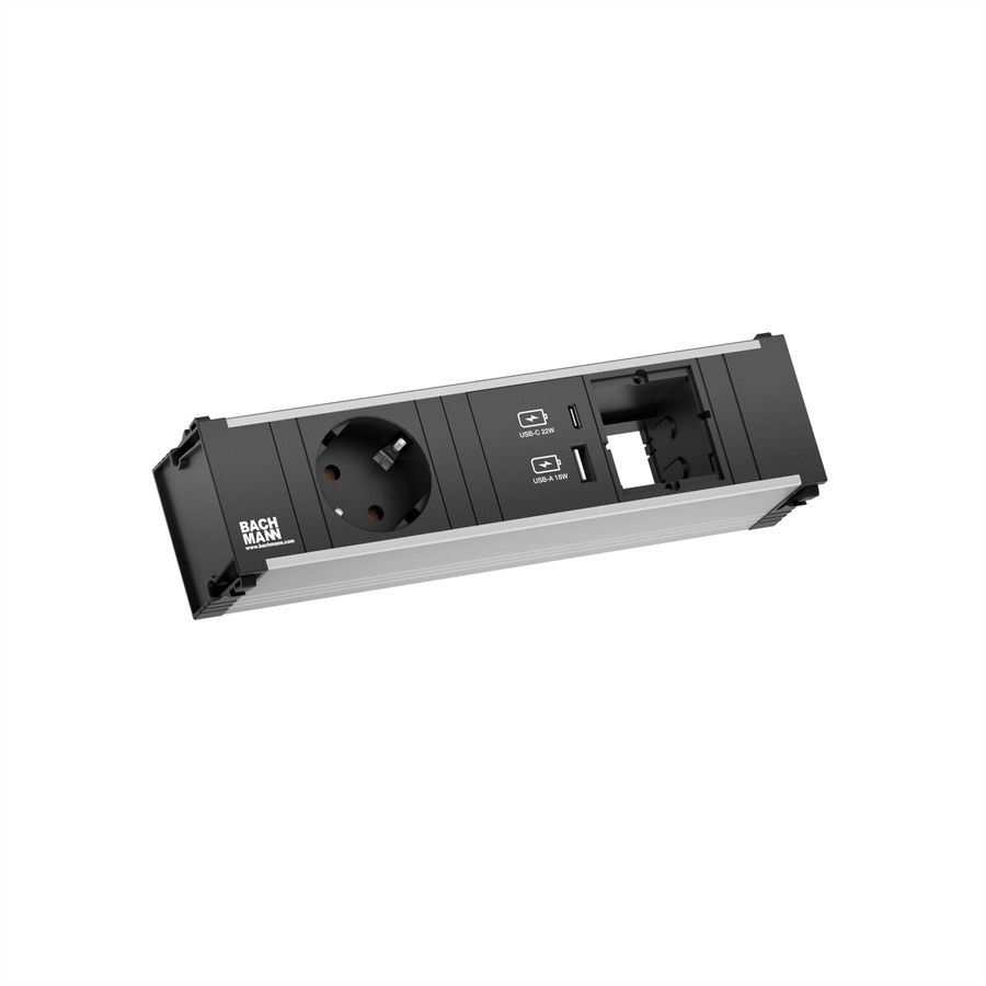 BACHMANN CONI 1x contact de protection USB A&C