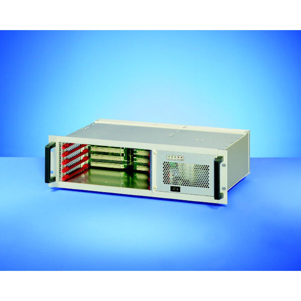 Système VMEbus SCHROFF, 3 U, 5 slots, Open Frame PSU