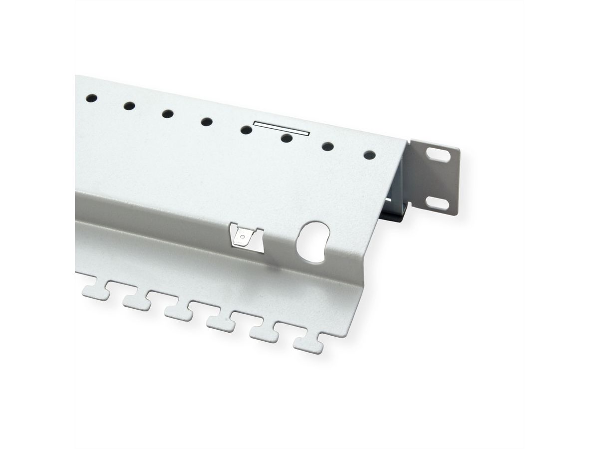 EasyLan preLink / fixLink Panel 19'' 1HE, 24x Keystone-Steckplätze