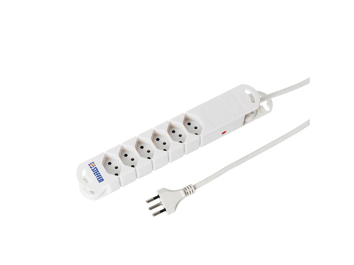 Steffen Steba Variabl 6x sans interrupteur, blanc