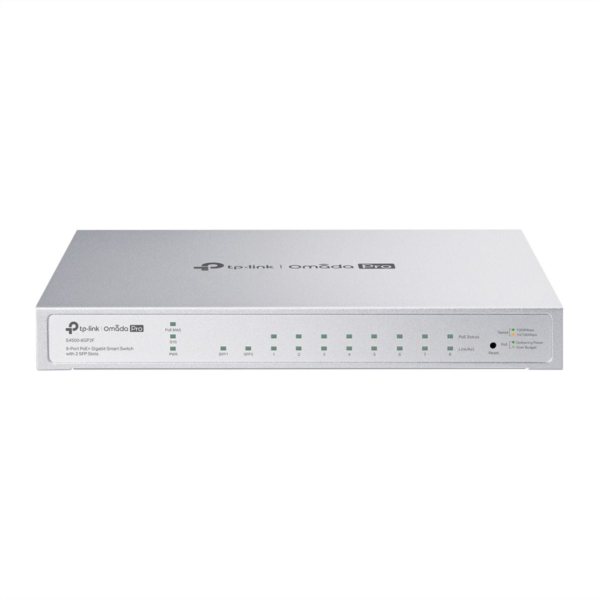 TP-Link Campus Switch S4500-8GP2F , 8x1G PoE 2xSFP Managed Switch