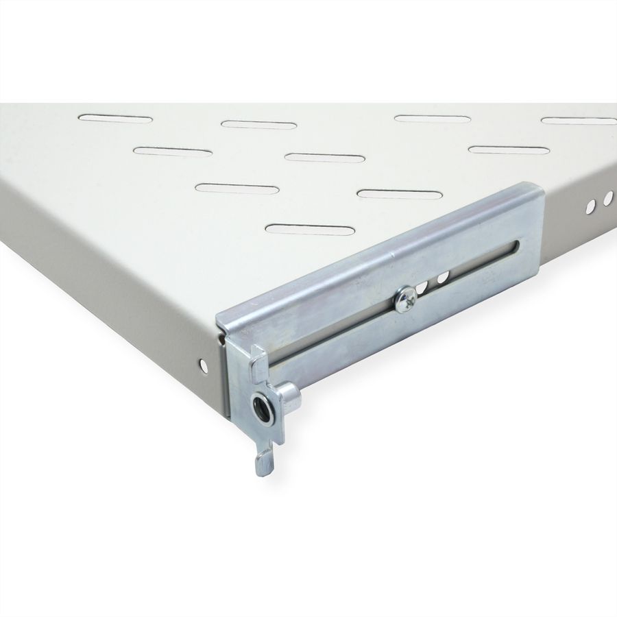ROLINE 19" Etagère 1U, 770P 50 kg gris