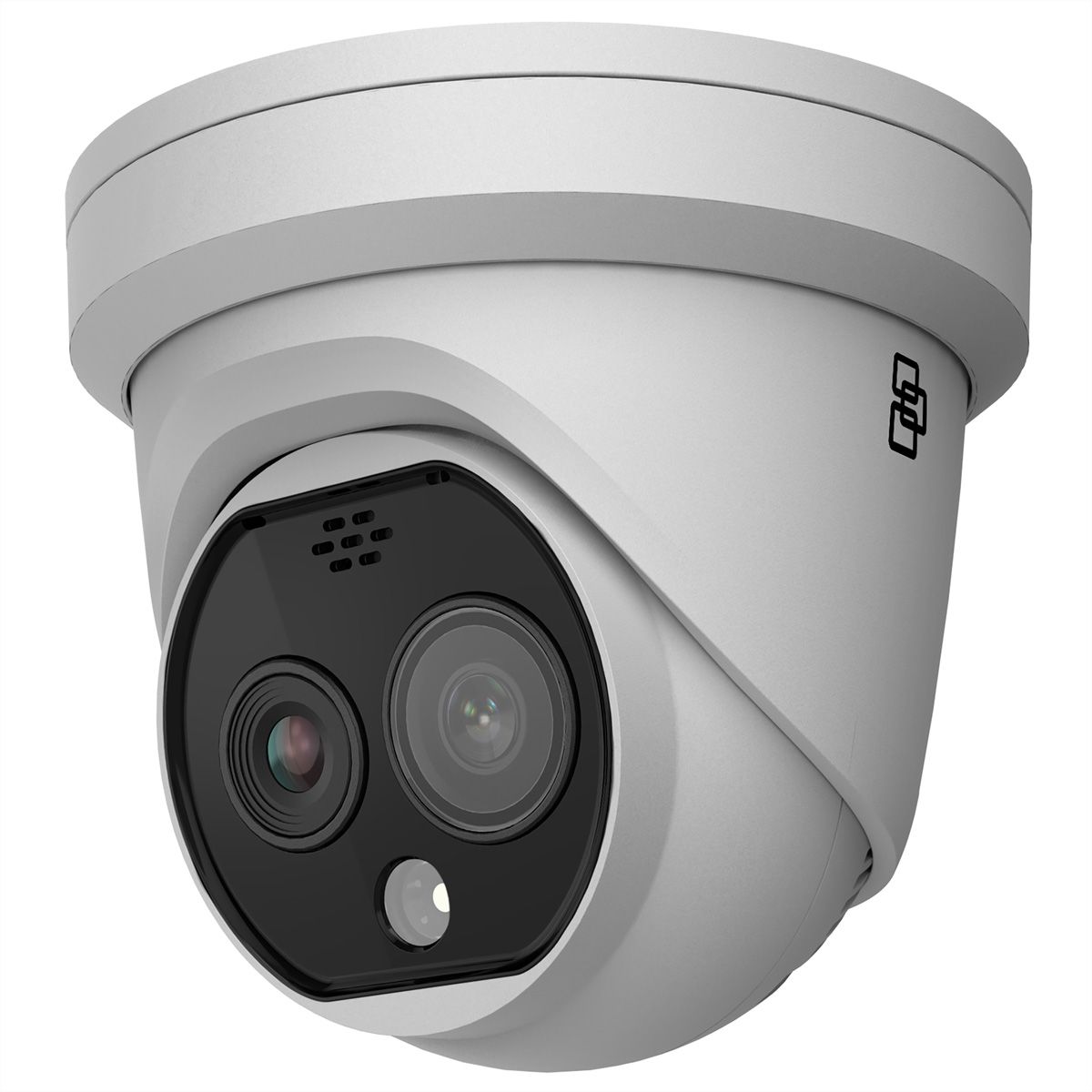 Aritech TruVision Caméra thermique Bi-Spektral 4 MP, 90°, Lumière blanche, IR-LED 15m