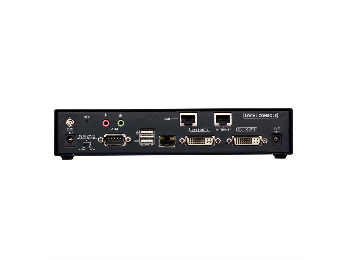 ATEN KE6940AIT FHD Dual DVI KVM over IP Transmitter mit Internetzugang