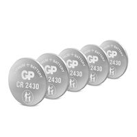 GP Batteries Lithium CR2430 5x 3V Knopfzelle