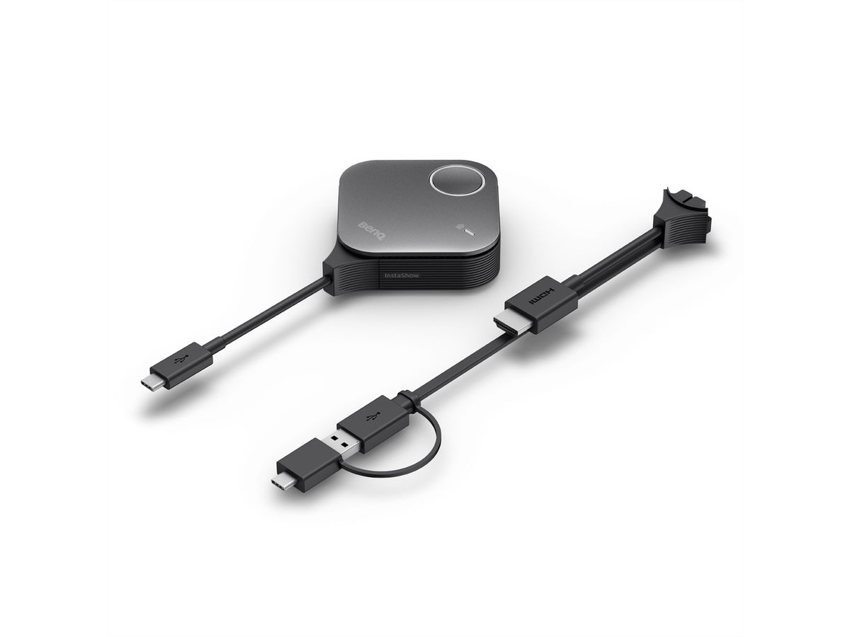 BenQ Instashow VS25 Button Kit, 4K, USB-C / HDMI / USB-A, Hub