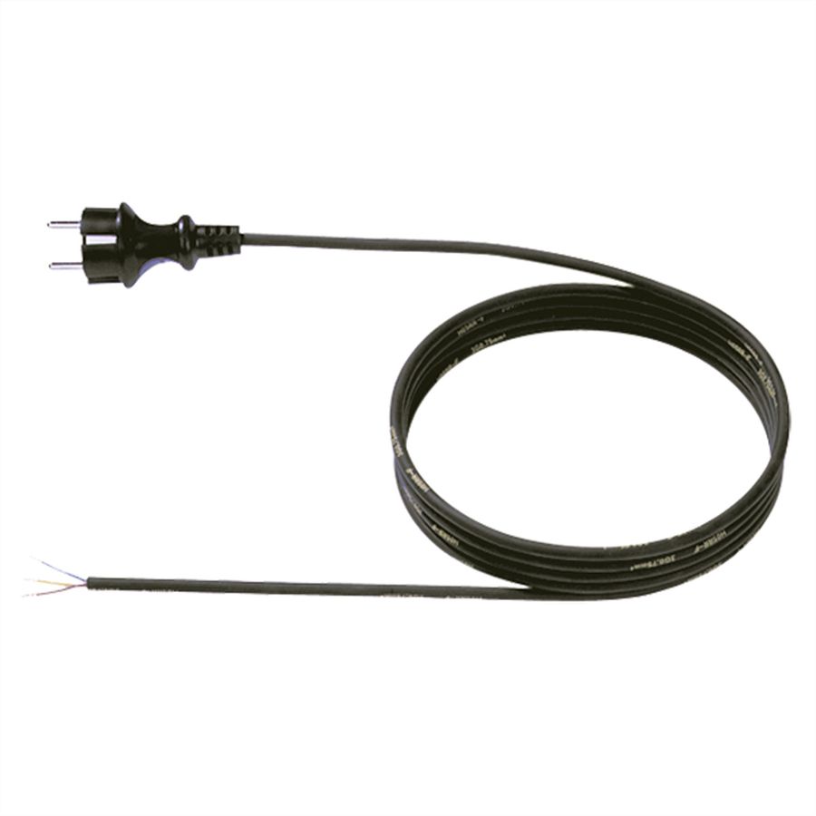 BACHMANN Neopren-Zuleitung 3G1.00 3m, H07RN-F 3G1.00 schwarz 32/AEH