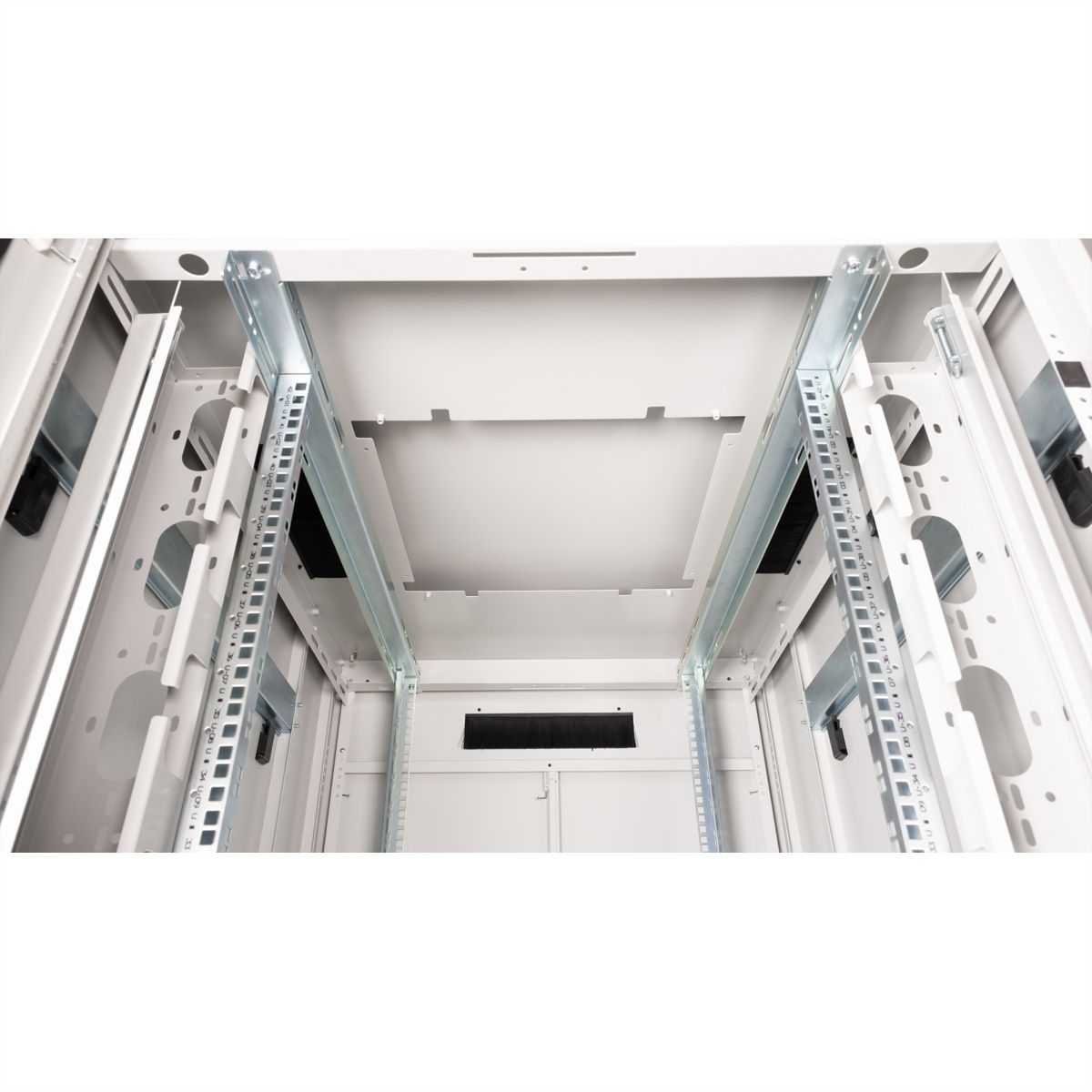 ROLINE 19-Zoll Netzwerkschrank Pro 42 HE, 800x1000 BxT Glastür grau