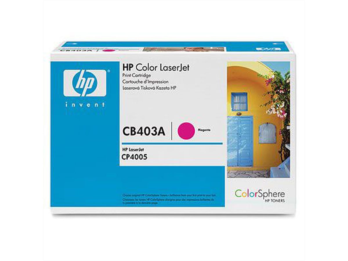 HP CB403A, HP Color LaserJet Cassette magenta, env. 7.500 pages