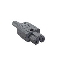 BACHMANN Heißgerätedose Typ 789 155°C, schwarz