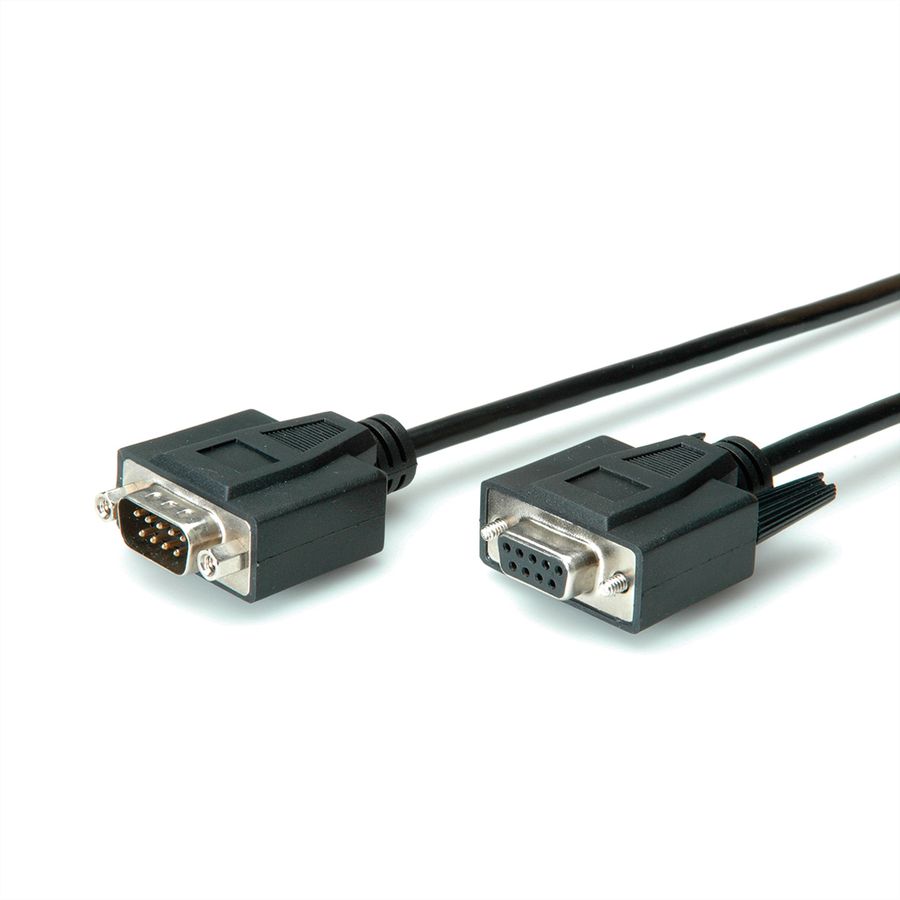 VALUE RS232-Kabel 9pol ST-BU, 1 m