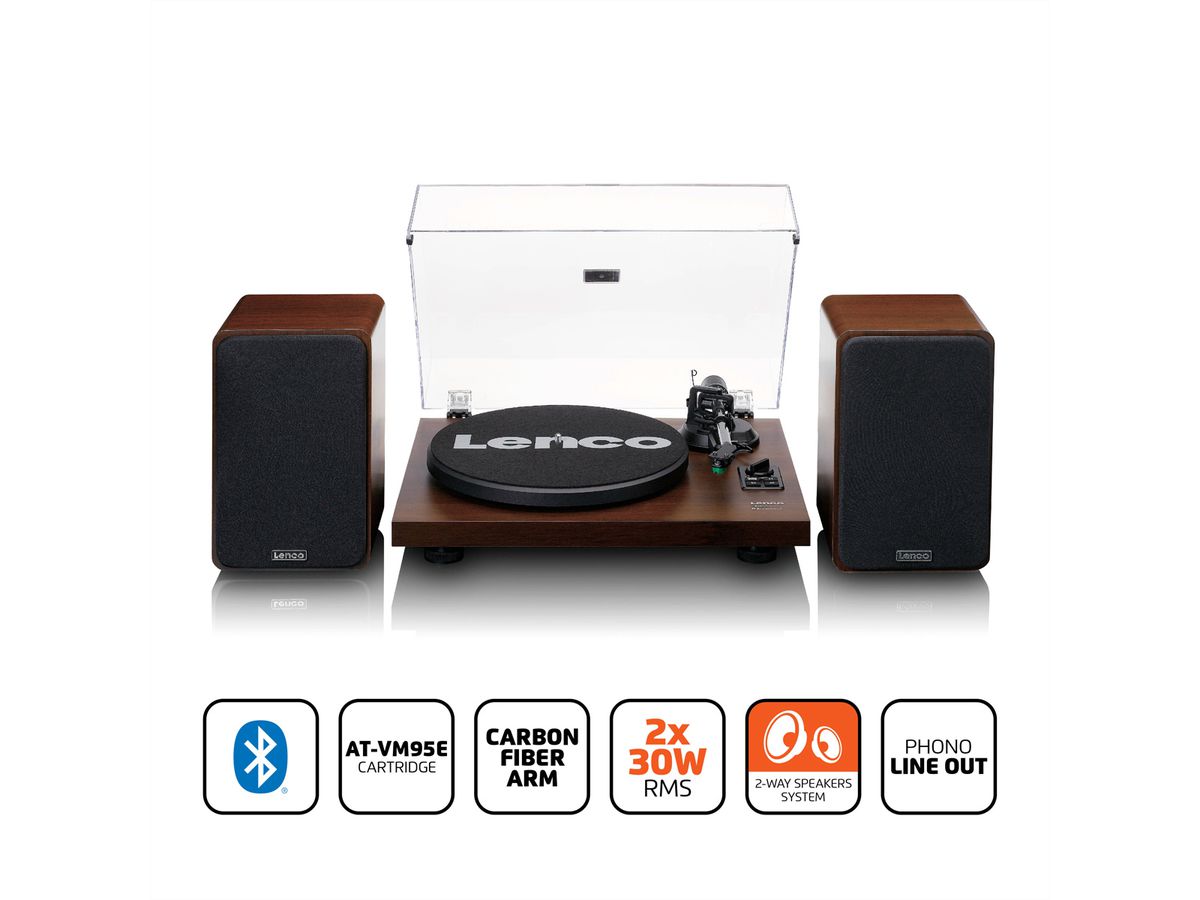 Lenco Platine vinyle LS-600WA, bois