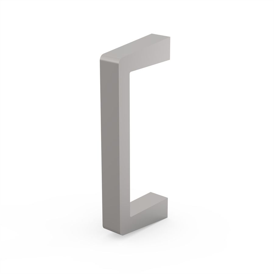 Poignée avant SCHROFF, largeur 7 mm, hauteur 98 mm