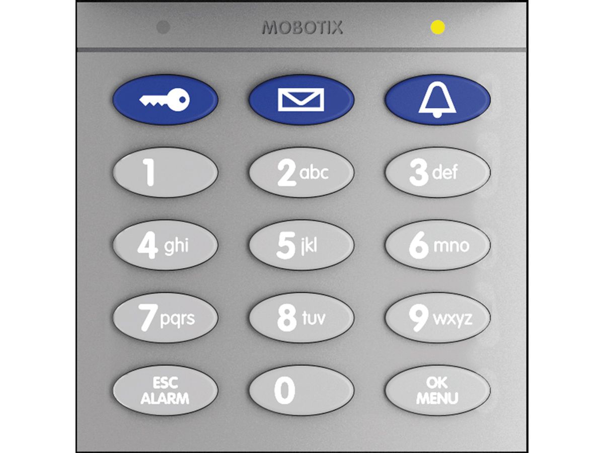 MOBOTIX KeypadRFID argent (Mx-A-KEYC-s)