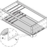 SCHROFF Montageplatte Standard - MONTAGEPLATTE 160T 28TE