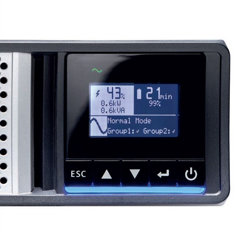 EATON 5PX 1000I RT2U NetPack G2, avec adaptateur SNMP/Web