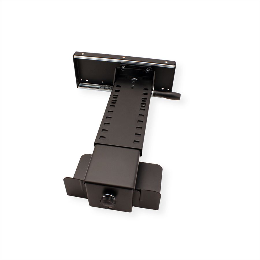 ROLINE Slim-PC-Halterung ausziehbar, drehbar, schwarz, bis 10 kg