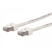 Cordon BTR Cat.6 (Classe E) S/FTP, Ultraflex500 VoIP AWG 26, LSOH, blanc, 0,5 m