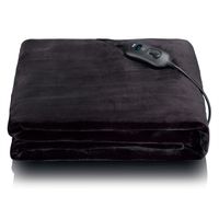 Couverture électrique Melissa 16760052, 180x130cm, 120W, noir