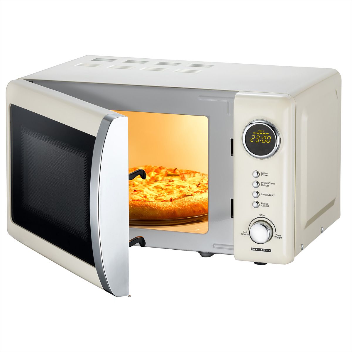 Melissa Micro-ondes 16330108, 20 L, crème, 700W