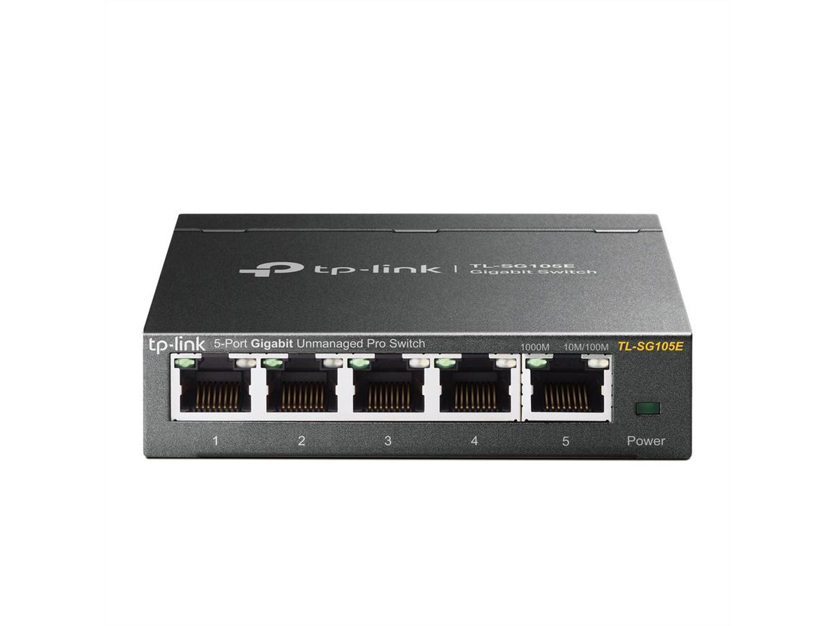TP-Link TL-SG105E Switch, 5x Gigabit RJ45