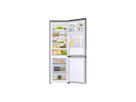 Samsung Kühl-Gefrierkombination RB7300, 341l, Silber mit Griffmulde