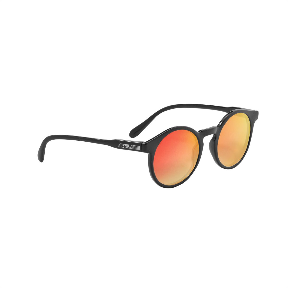 Salice Occhiali Lunettes de soleil 38RW, Black RW Red